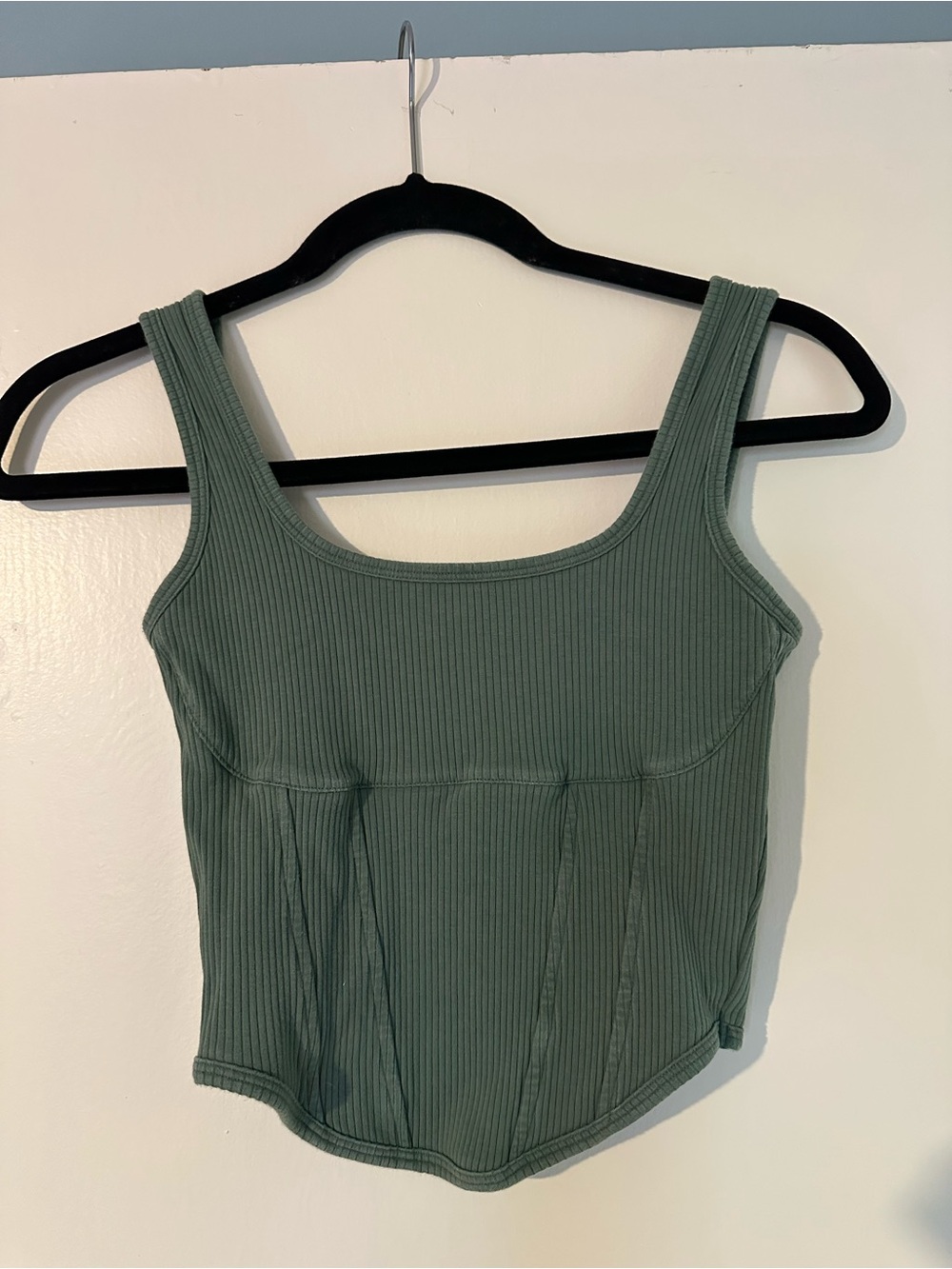 PINK Victoria's Secret Ribbed corset tank